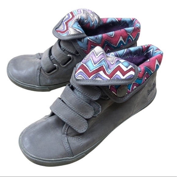 Blowfish Machiko Malibu Fold Over Patterned Colorful Casual Shoes - Picture 4 of 13